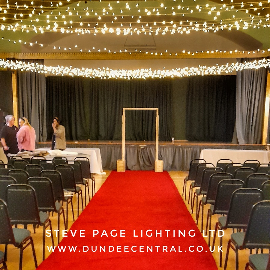 monikie event lighting hire